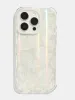 White Sea Shells Shock iPhone Case sold by Skinnydip London