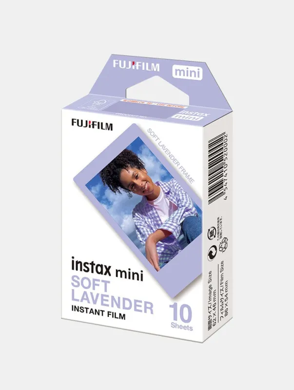 Instax Mini Soft Lavender Film 10 Pack sold by Skinnydip London