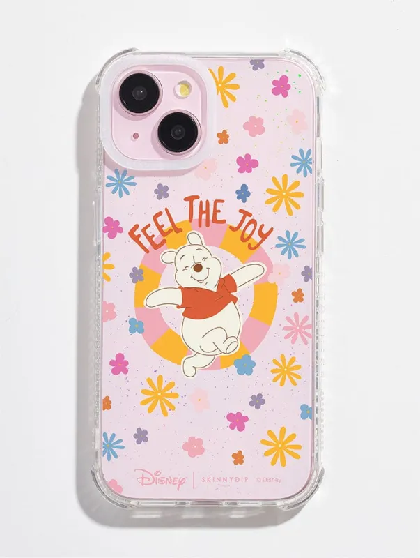 Disney Winnie The Pooh Feel The Joy Shock iPhone Case sold by Skinnydip London