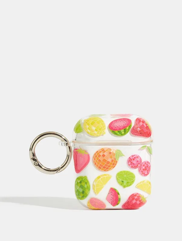 Disco Fruit AirPods Case sold by Skinnydip London