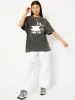 Disney Alice In Wonderland More Tea Acid Wash T-Shirt sold by Skinnydip London
