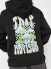 Oversized Trip Advisor Hoodie In Black sold by Skinnydip London