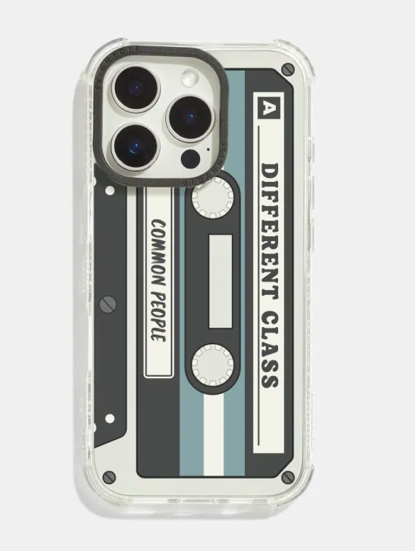 Different Class Cassette Shock iPhone Case sold by Skinnydip London