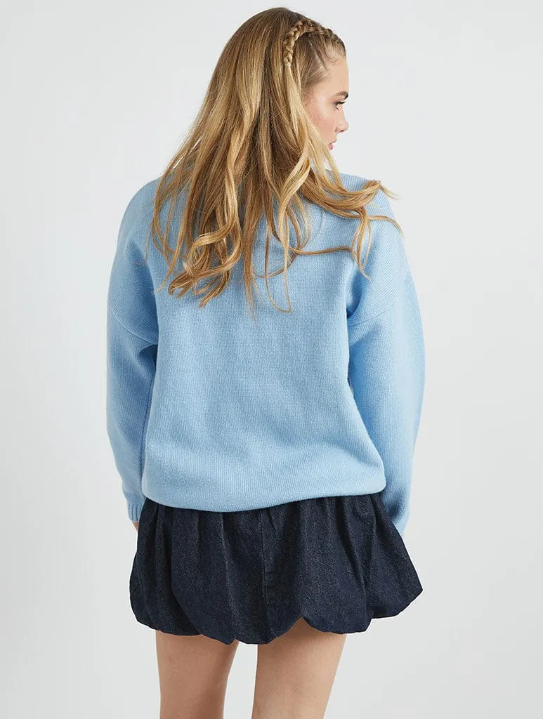 3D Flowers Knitted Jumper sold by Skinnydip London product image thumbnail 4