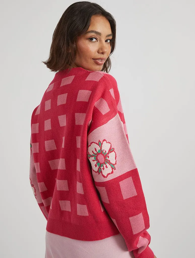 Strawberry Shortcake Knitted Cardi sold by Skinnydip London product image thumbnail 4