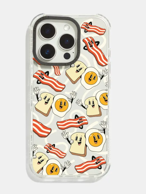 Sleepinwell Studio x Skinnydip Breakfast Time Shock iPhone Case sold by Skinnydip London