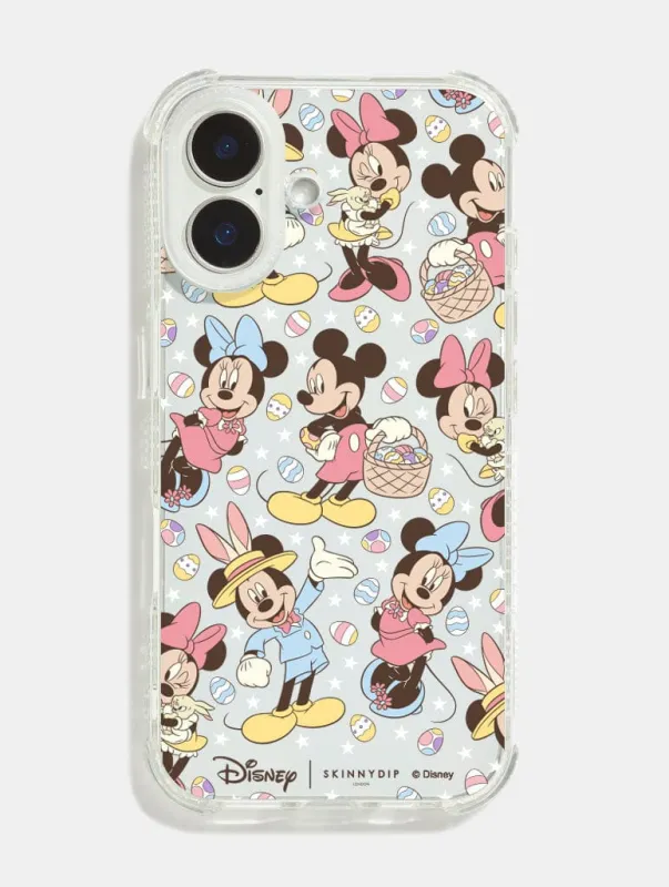 Disney Mickey And Minnie Easter Shock iPhone Case sold by Skinnydip London