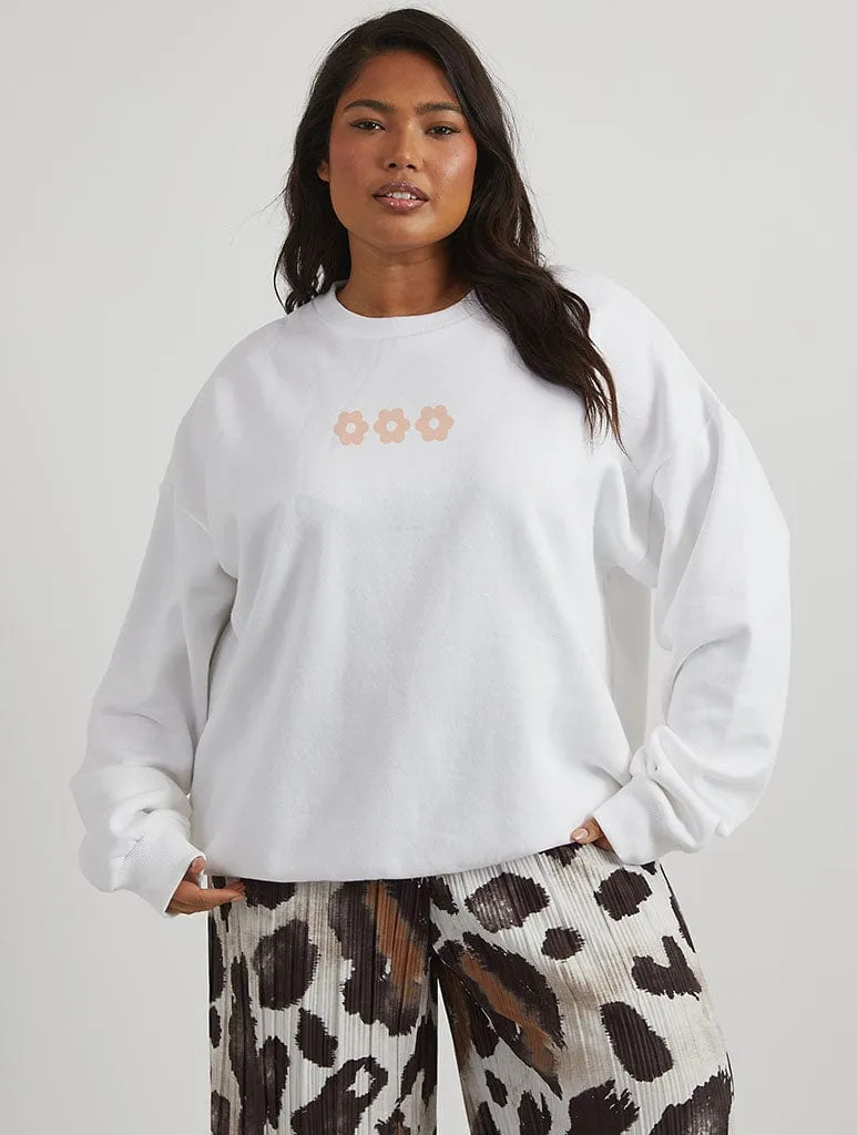 Disney Hunny Bunny Sweatshirt in Ecru sold by Skinnydip London product image thumbnail 2