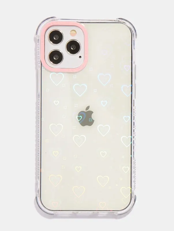 Minimal Heart Shock iPhone Case sold by Skinnydip London