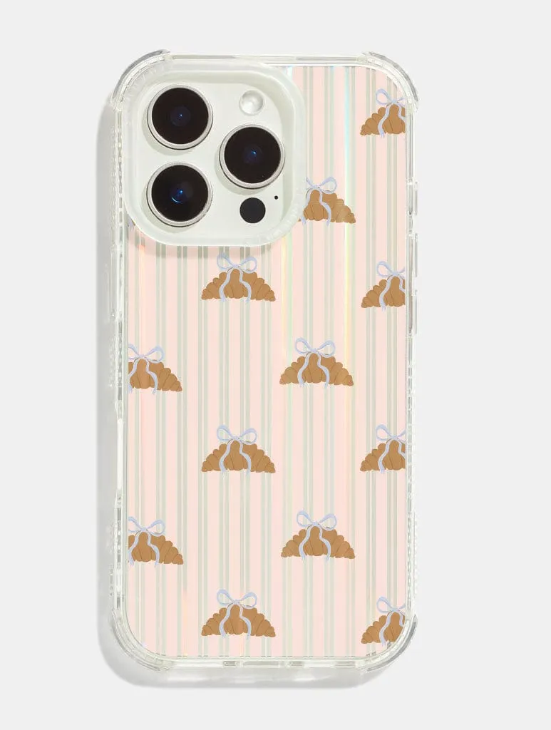 Duchess Plum x Skinnydip Croissant Appreciation Society Shock iPhone Case sold by Skinnydip London