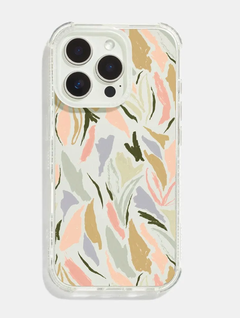 Duchess Plum x Skinnydip Blush And Brush Clear Shock iPhone Case sold by Skinnydip London