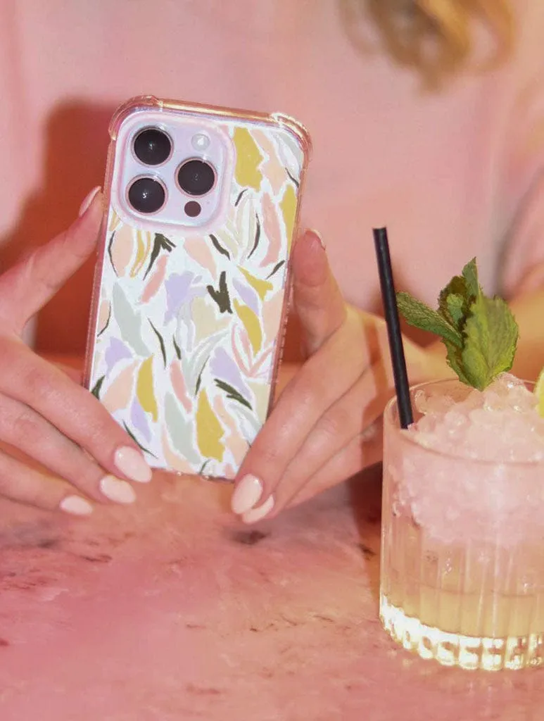Duchess Plum x Skinnydip Blush And Brush Clear Shock iPhone Case sold by Skinnydip London product image thumbnail 2
