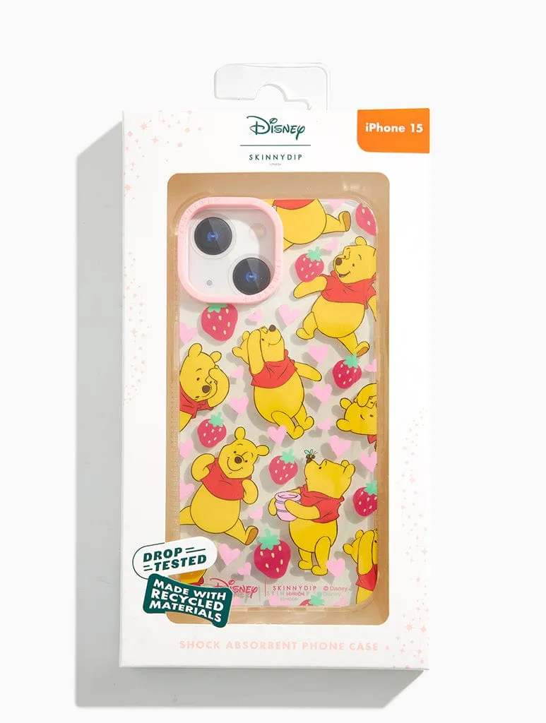 Disney Winnie The Pooh Strawberry Shock iPhone Case sold by Skinnydip London product image thumbnail 4