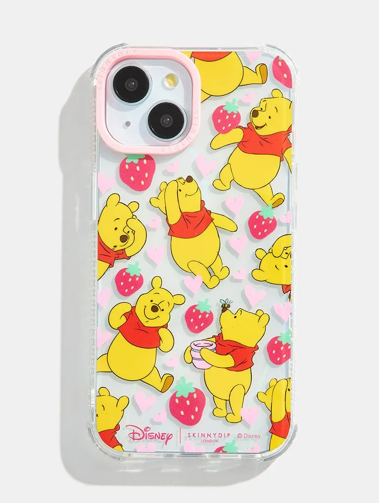 Disney Winnie The Pooh Strawberry Shock iPhone Case sold by Skinnydip London