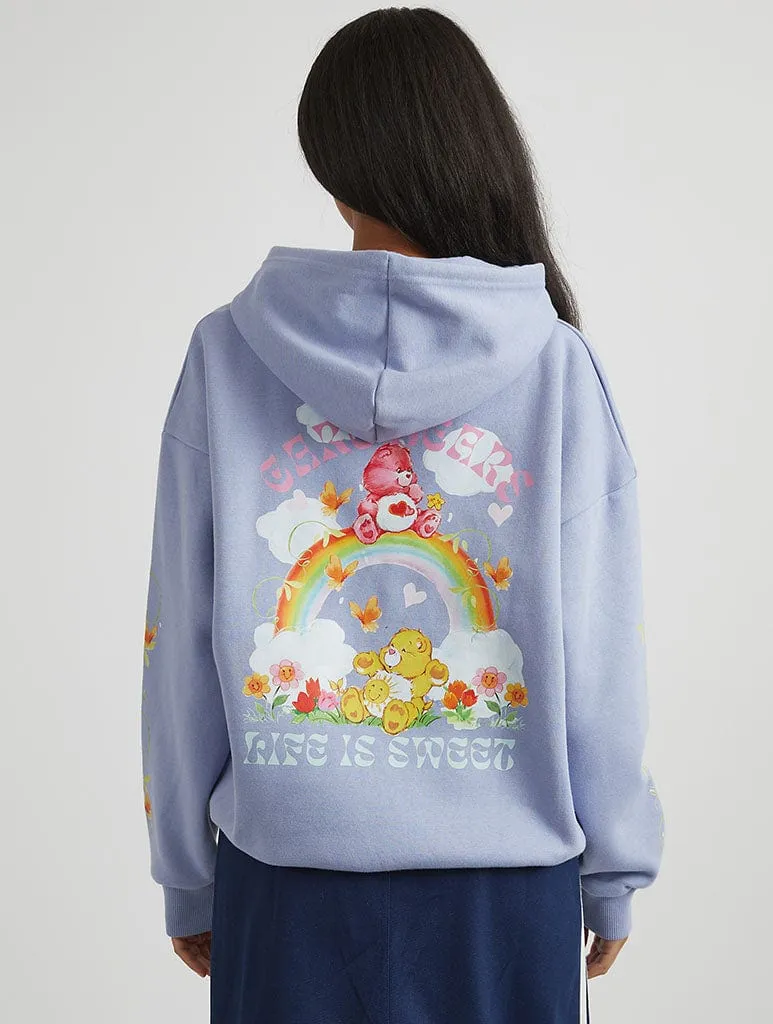 Care Bears x Skinnydip Life is Sweet Hoodie in Purple sold by Skinnydip London product image thumbnail 3