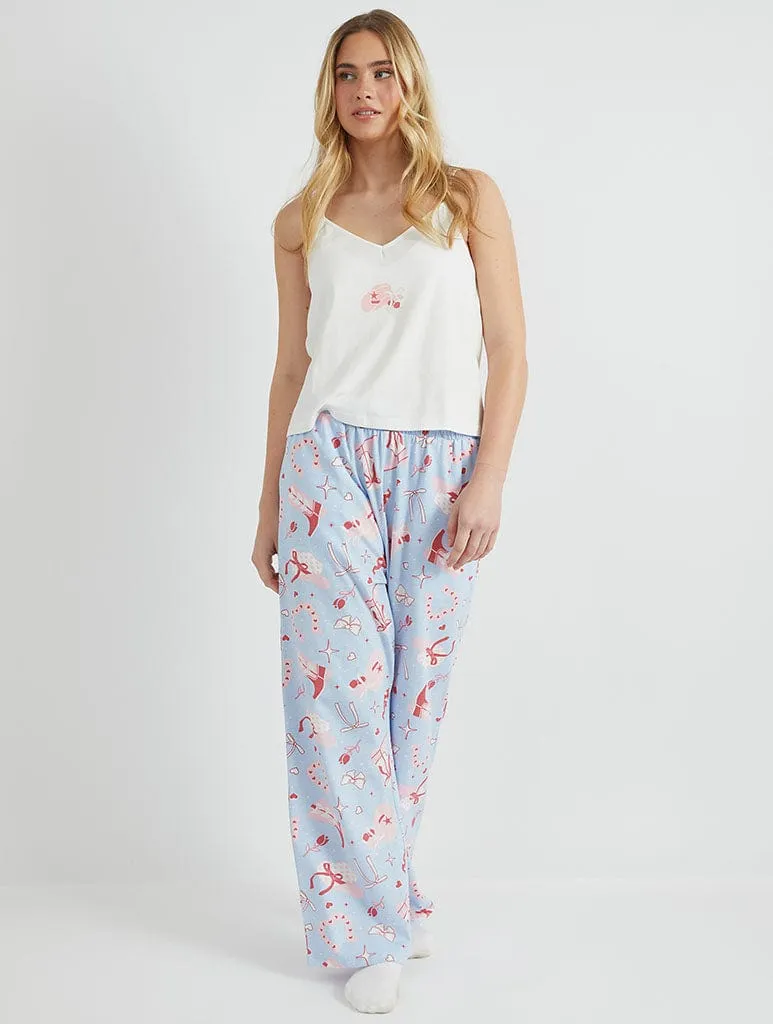 Cowboy Coquette Cami & Trouser Pyjama Set sold by Skinnydip London product image thumbnail 2