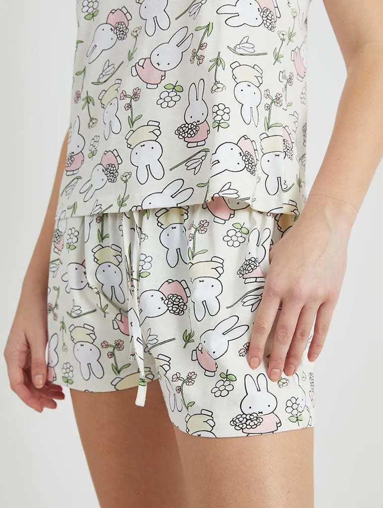 Miffy x Skinnydip Cami & Short Pyjama Set sold by Skinnydip London product image thumbnail 4