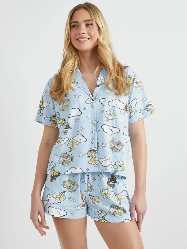 Disney Up! Pyjama Shirt & Short Set sold by Skinnydip London