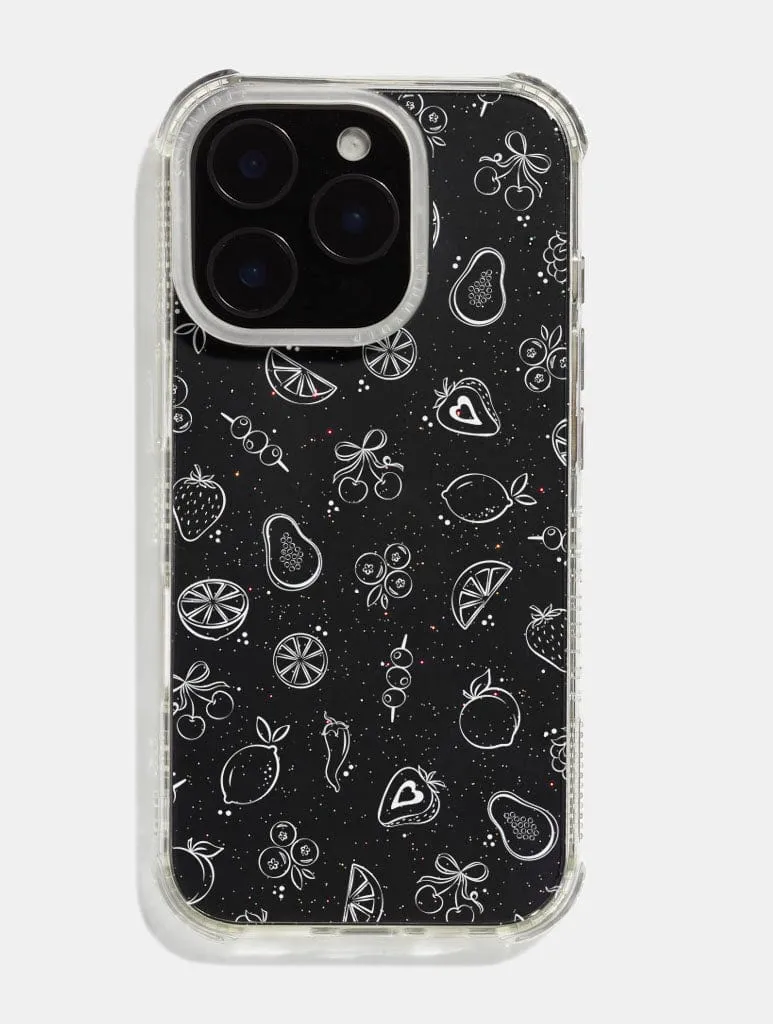 White Ditsy Fruit Shock iPhone Case sold by Skinnydip London product image thumbnail 2