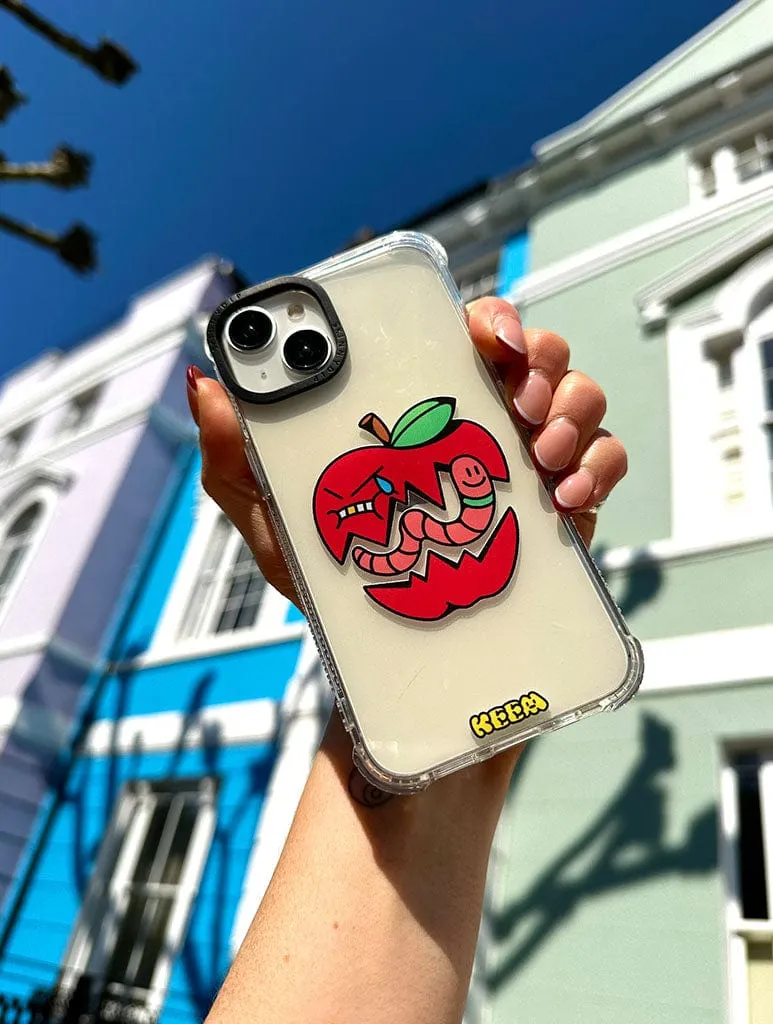 Keem x Skinnydip Apple & Worm Shock iPhone Case sold by Skinnydip London product image thumbnail 2
