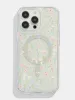 Wildflower Posie Glitter MagSafe iPhone Case sold by Skinnydip London
