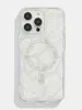 White Sea Shells Glitter MagSafe iPhone Case sold by Skinnydip London
