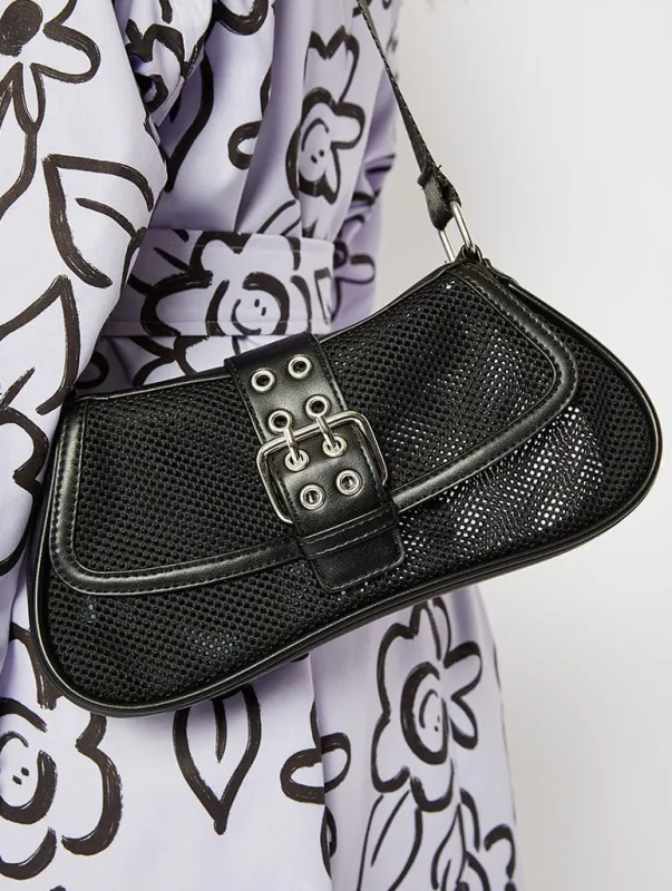 Mesh Sporty Cross Body Bag sold by Skinnydip London