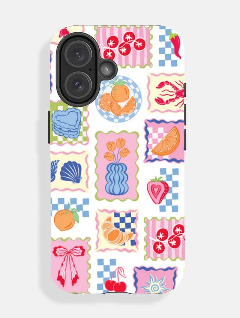 Patchwork Picnic Ultra Protective iPhone Case sold by Skinnydip London