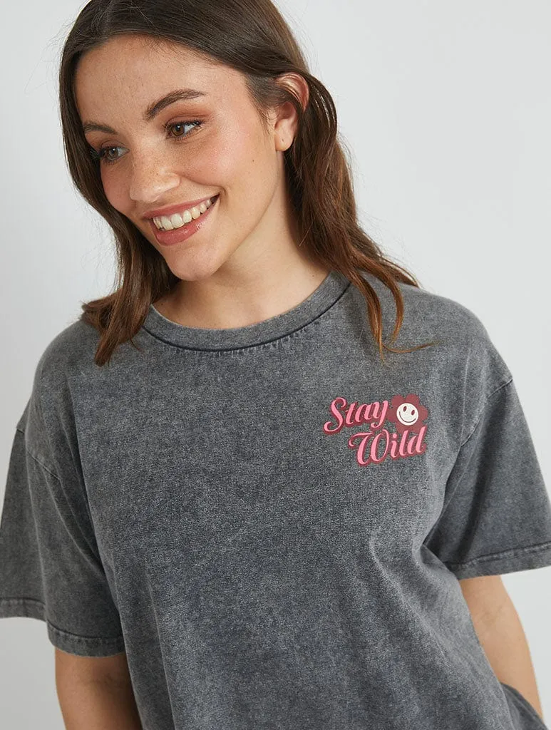 Stay Wild T-Shirt sold by Skinnydip London product image thumbnail 2