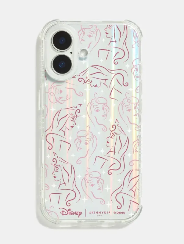 Disney Sleeping Beauty Doodle Shock iPhone Case sold by Skinnydip London