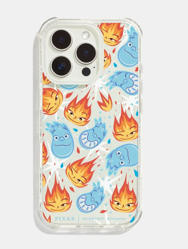 Disney Pixar Elemental Shock iPhone Case sold by Skinnydip London