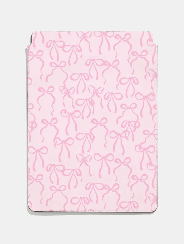 Pink Bows Tablet Sleeve sold by Skinnydip London