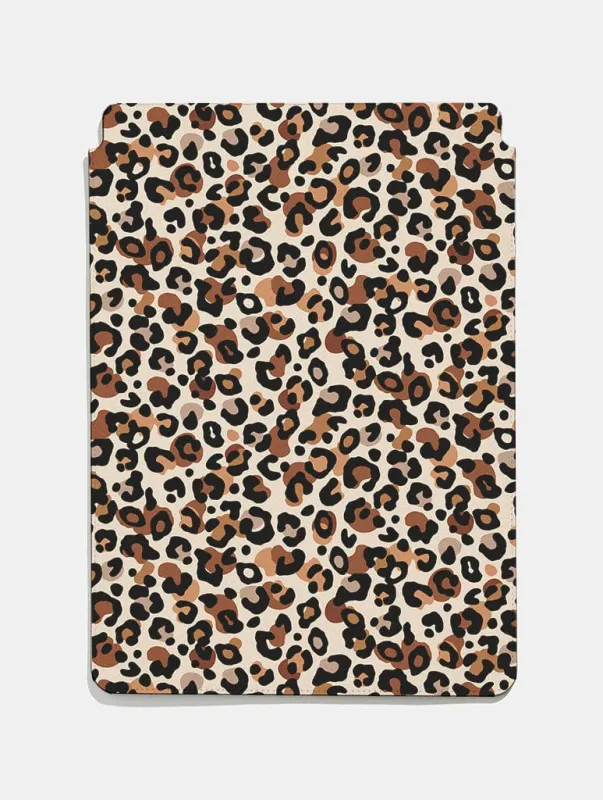 Leopard Print Tablet Sleeve sold by Skinnydip London