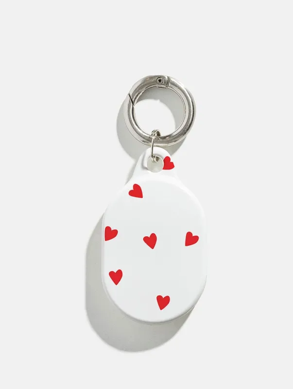 Ditsy Heart AirTag Case in Gloss sold by Skinnydip London
