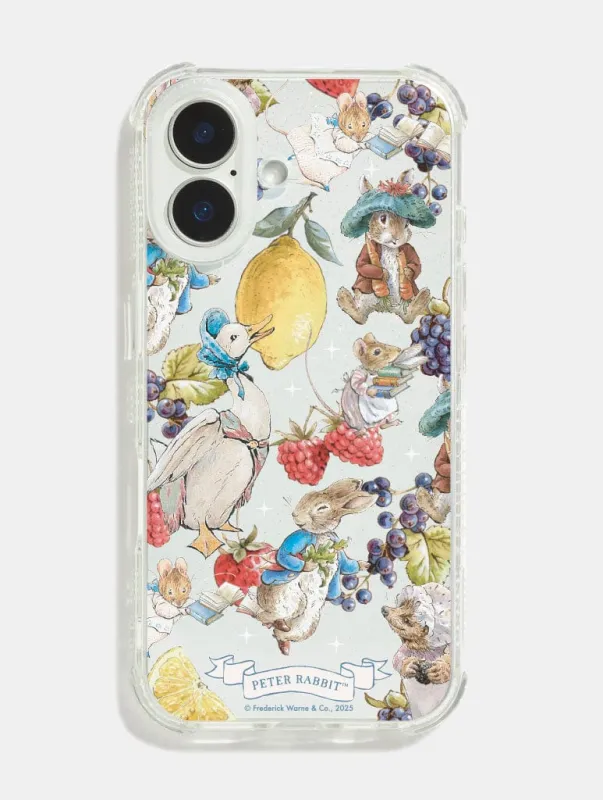 Peter Rabbit x Skinnydip Fruit And Friends Shock iPhone Case sold by Skinnydip London