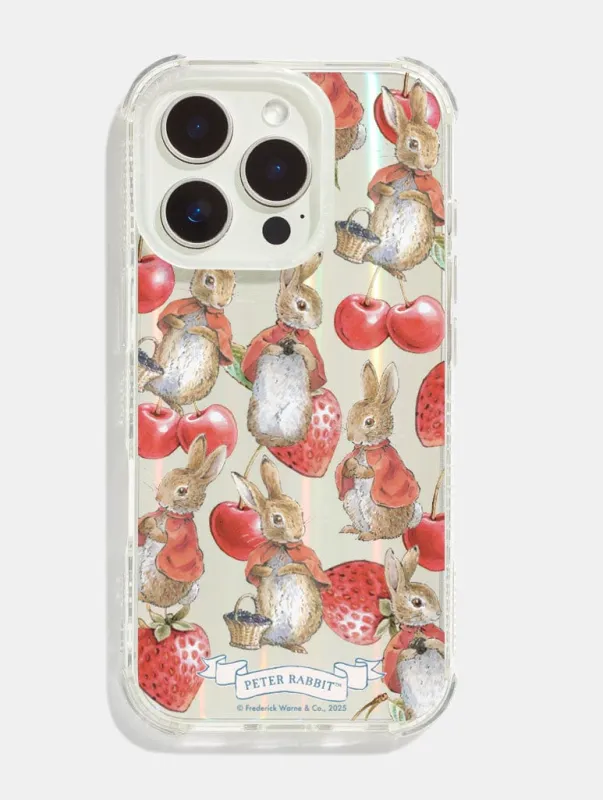Peter Rabbit x Skinnydip Flopsy Cherry Shock iPhone Case sold by Skinnydip London