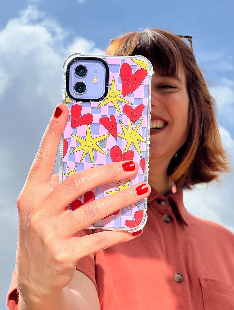 Juani Bengali x Skinnydip Hearts And Stars Shock iPhone Case sold by Skinnydip London product image thumbnail 2