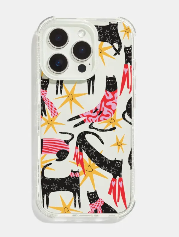Juani Bengali x Skinnydip Cats Case Shock iPhone Case sold by Skinnydip London