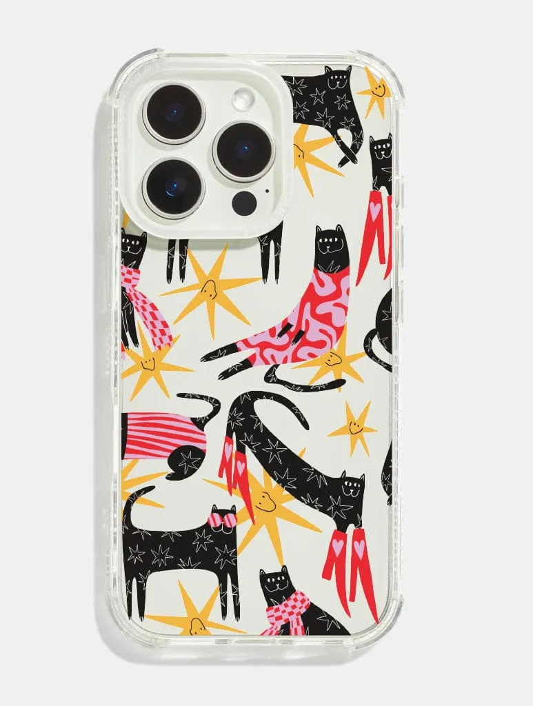 Juani Bengali x Skinnydip Cats Case Shock iPhone Case sold by Skinnydip London