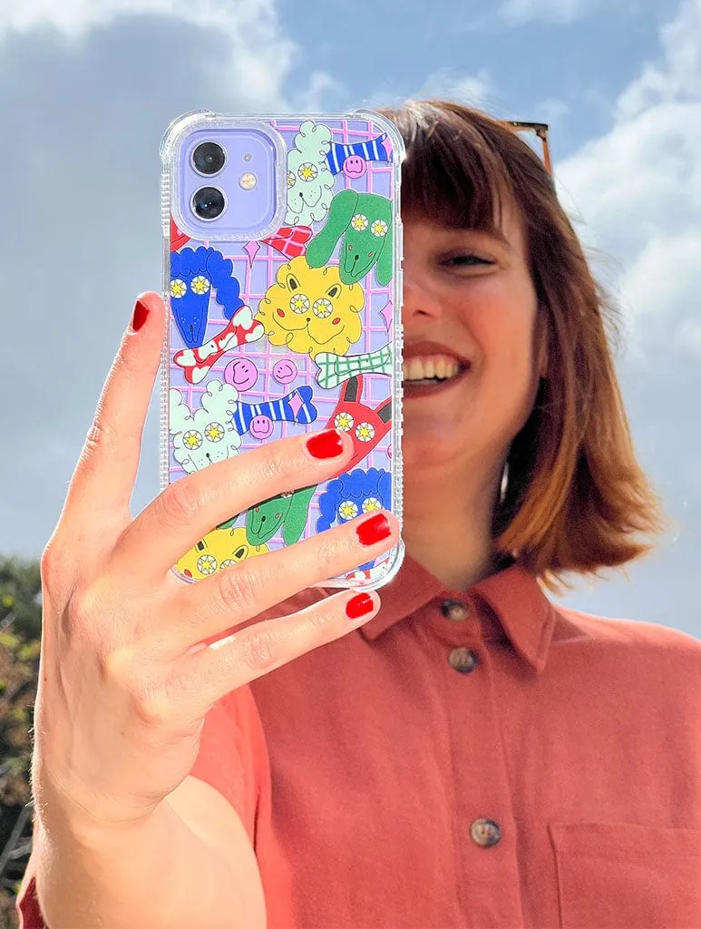 Juani Bengali x Skinnydip Dogs Case Shock iPhone Case sold by Skinnydip London product image thumbnail 3