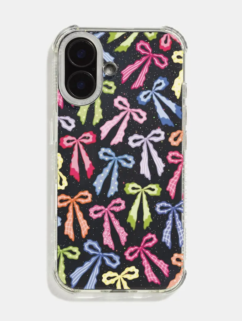 Rainbow Bows Shock iPhone Case sold by Skinnydip London product image thumbnail 2