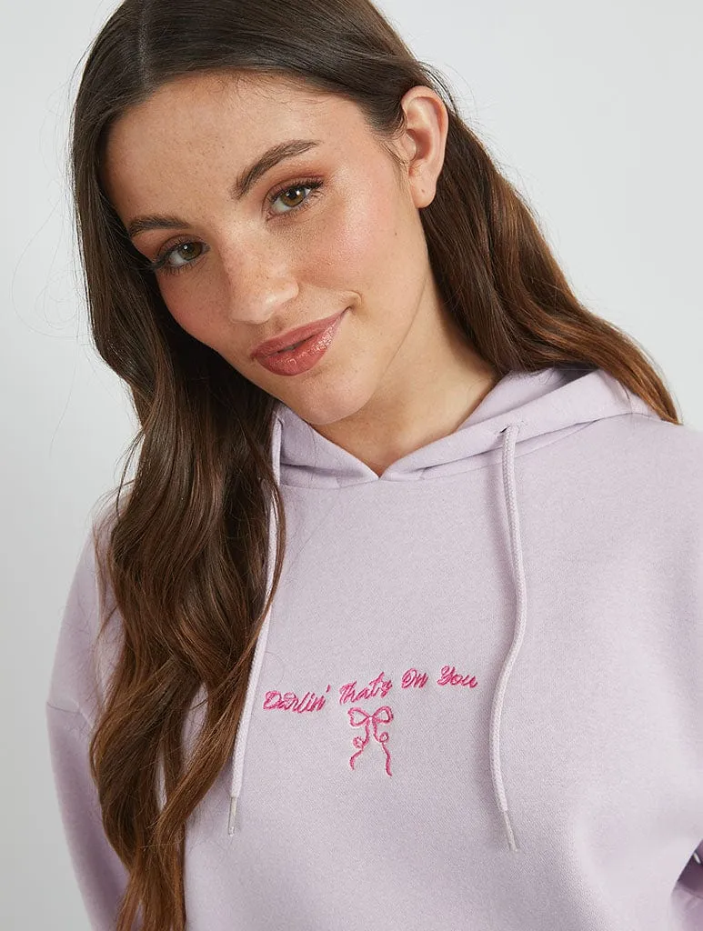 Darlin That's On You Hoodie sold by Skinnydip London product image thumbnail 3