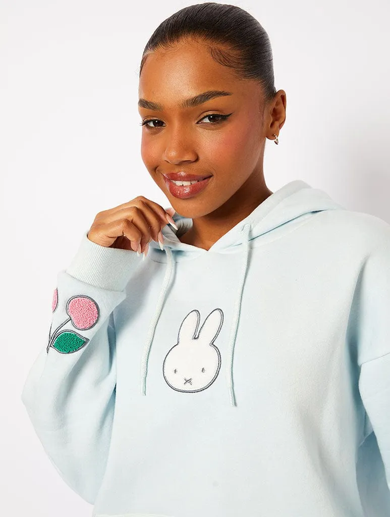 Miffy x Skinnydip Blue Hoodie sold by Skinnydip London product image thumbnail 2