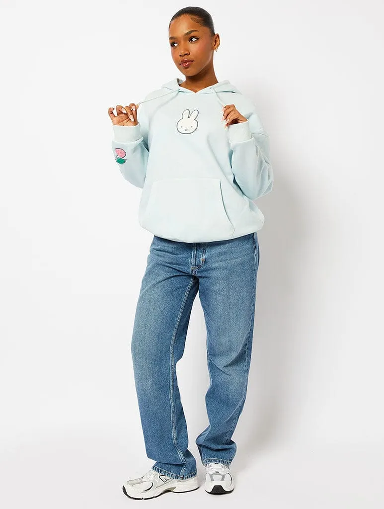 Miffy x Skinnydip Blue Hoodie sold by Skinnydip London product image thumbnail 3