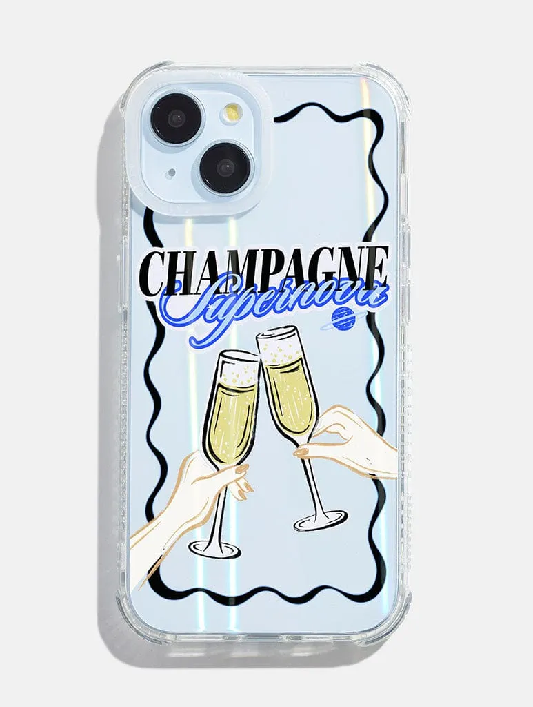 Champagne Supernova Drink Shock iPhone Case sold by Skinnydip London