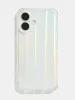 Minimal Subtle Holo Shock iPhone Case with Clear Camera Hole sold by Skinnydip London