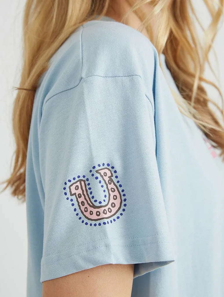 Peanuts x Skinnydip Snoopy Howdy Partner T-Shirt sold by Skinnydip London product image thumbnail 5