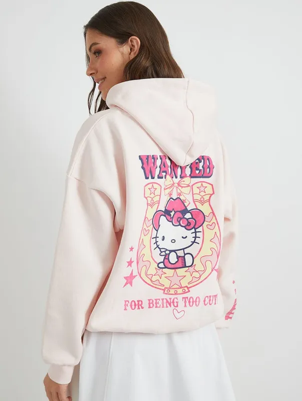 Hello Kitty x Skinnydip Wanted Hoodie sold by Skinnydip London