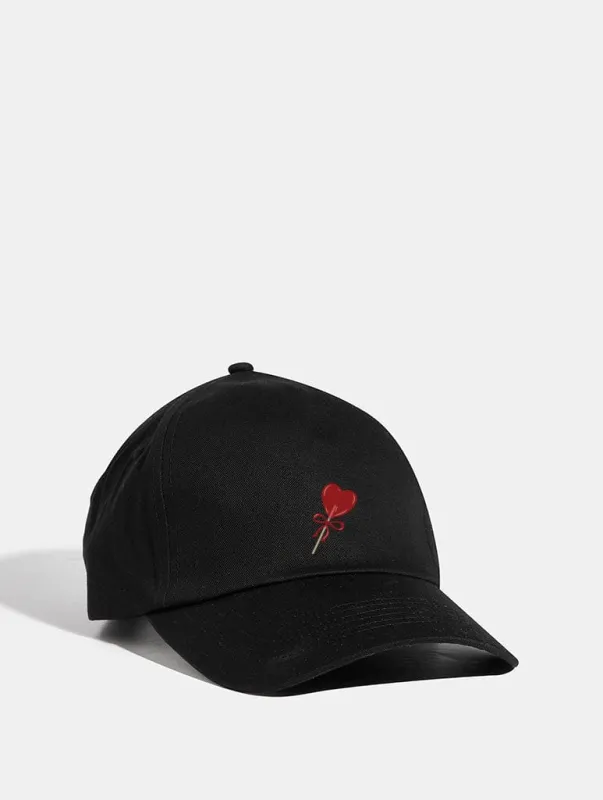 Lollipop Cap in Black sold by Skinnydip London