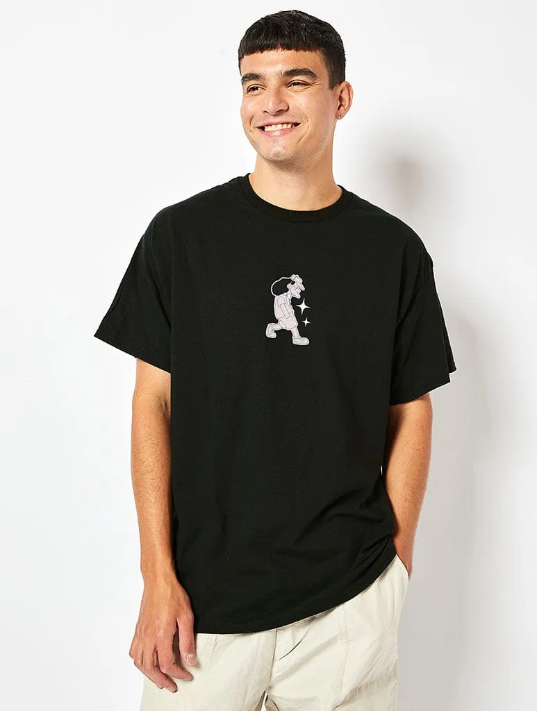 The Simpsons Otto Mann T-Shirt In Black sold by Skinnydip London product image thumbnail 2